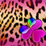 go launcher ex pink leopard android application logo